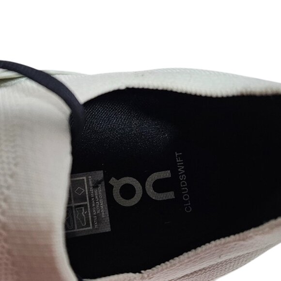 On Cloudswift 3 Men's Running Shoes Ivory/Black Size 11 Width D - Medium - Picture 4 of 8